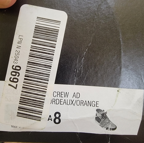 MELISSA CREW sneakers, size US 8 - Picture 12 of 12